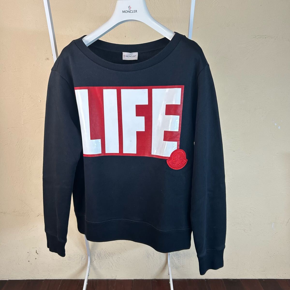 【最安値】MONCLER モンクレール スウェット トレーナー 黒S拍卖