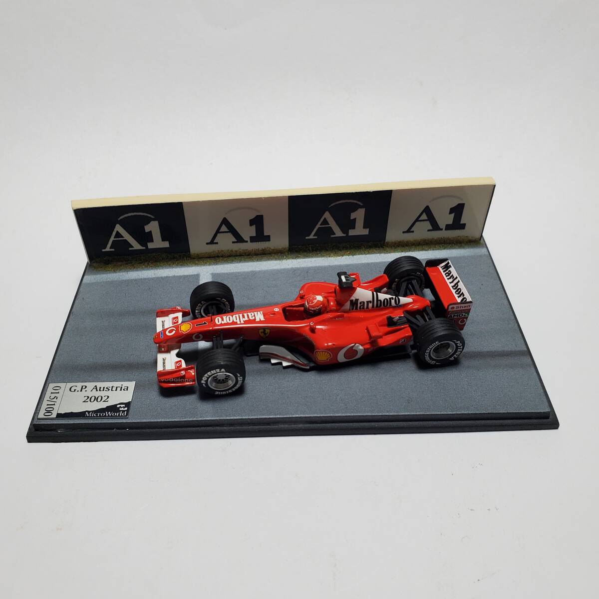 100個限定品 1/43 フェラーリ F2002 オーストリアGP ジオラマ拍卖