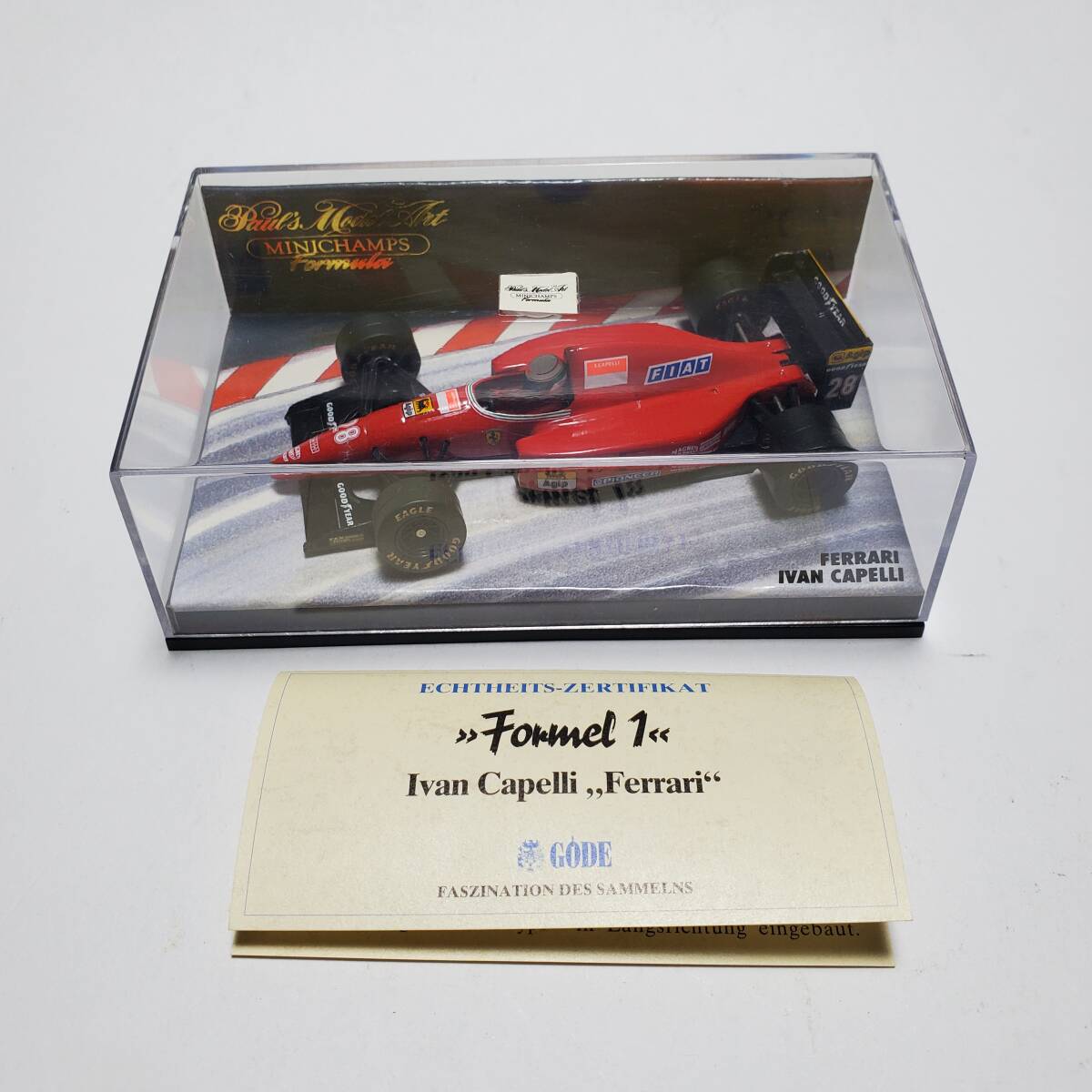 ミニチャンプス 1/43 フェラーリ F92A I,カペリ拍卖