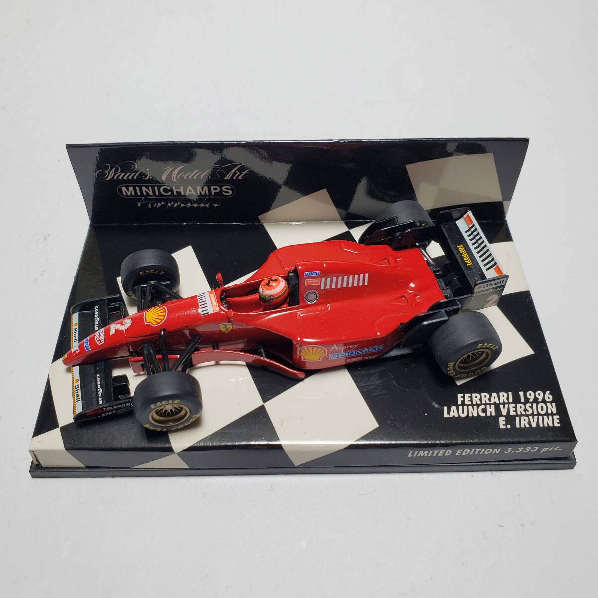 ミニチャンプス 1/43 フェラーリ F310 ラウンチバージョン E.アーバイン 1996拍卖