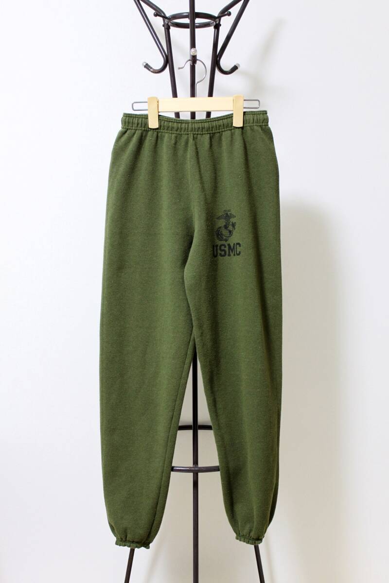USMC LIGHT OZ SWEATPANTS / アメリカ軍 海兵隊 スウェットパンツ / USNA USMA USAFA champion reverseweave 拍卖
