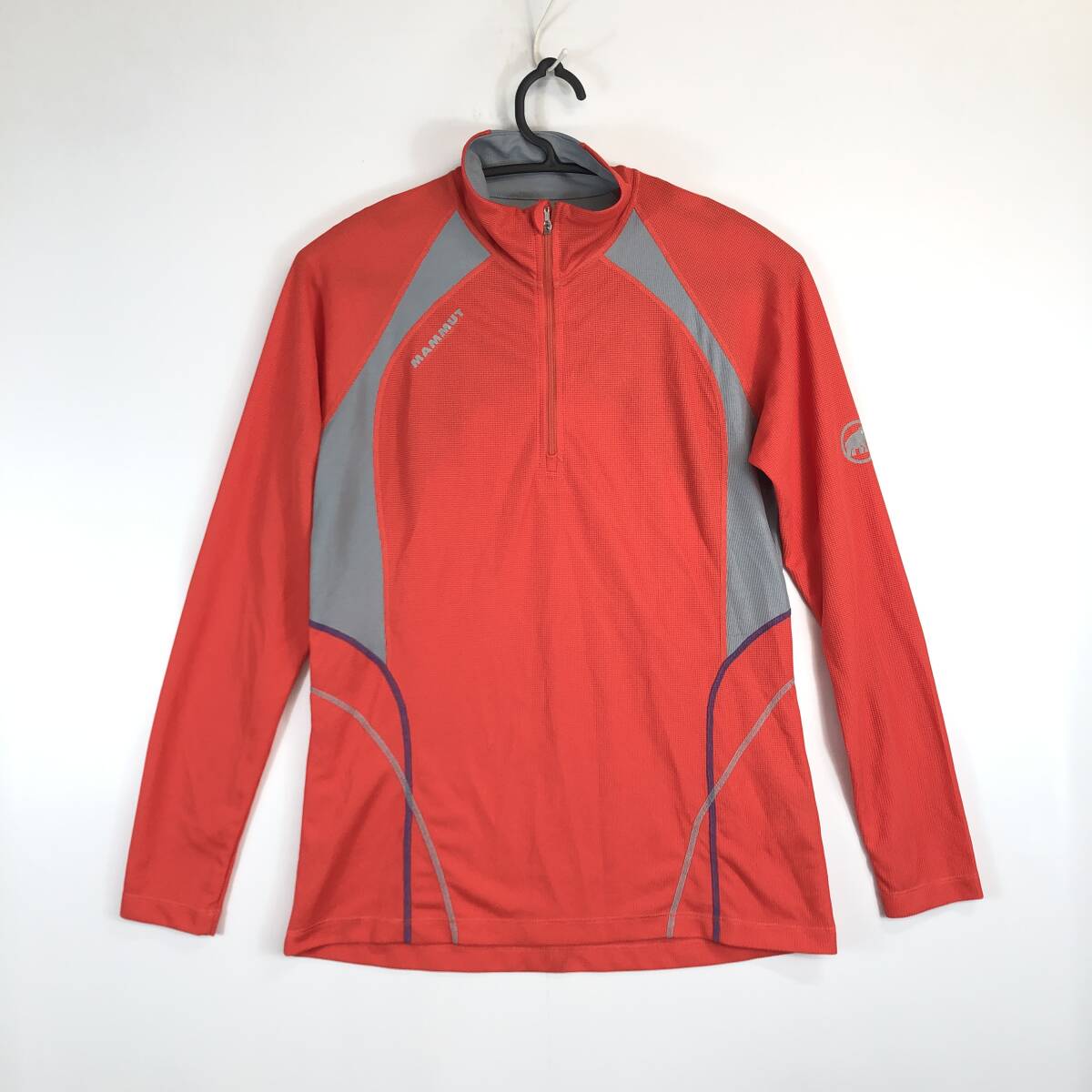 マムート MAMMUT ハーフジップベースレイヤー レディース Lサイズ 1041-04710拍卖