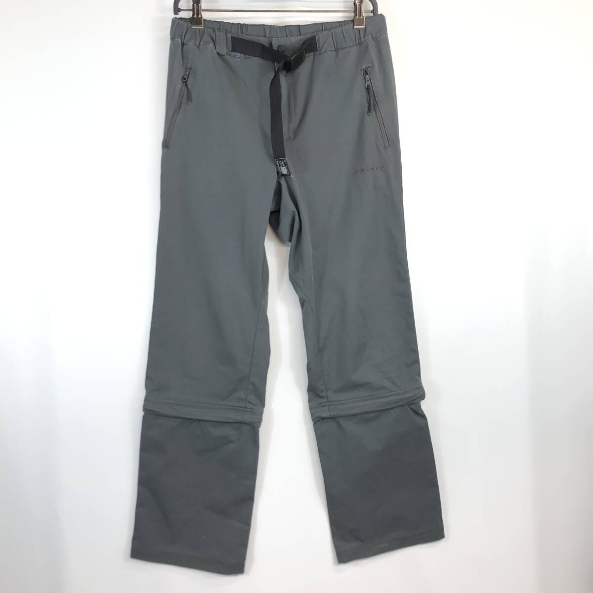 Karrimor カリマー 2way アウトドアパンツ グレー系 Mサイズ 7分丈にも KR-09S081拍卖
