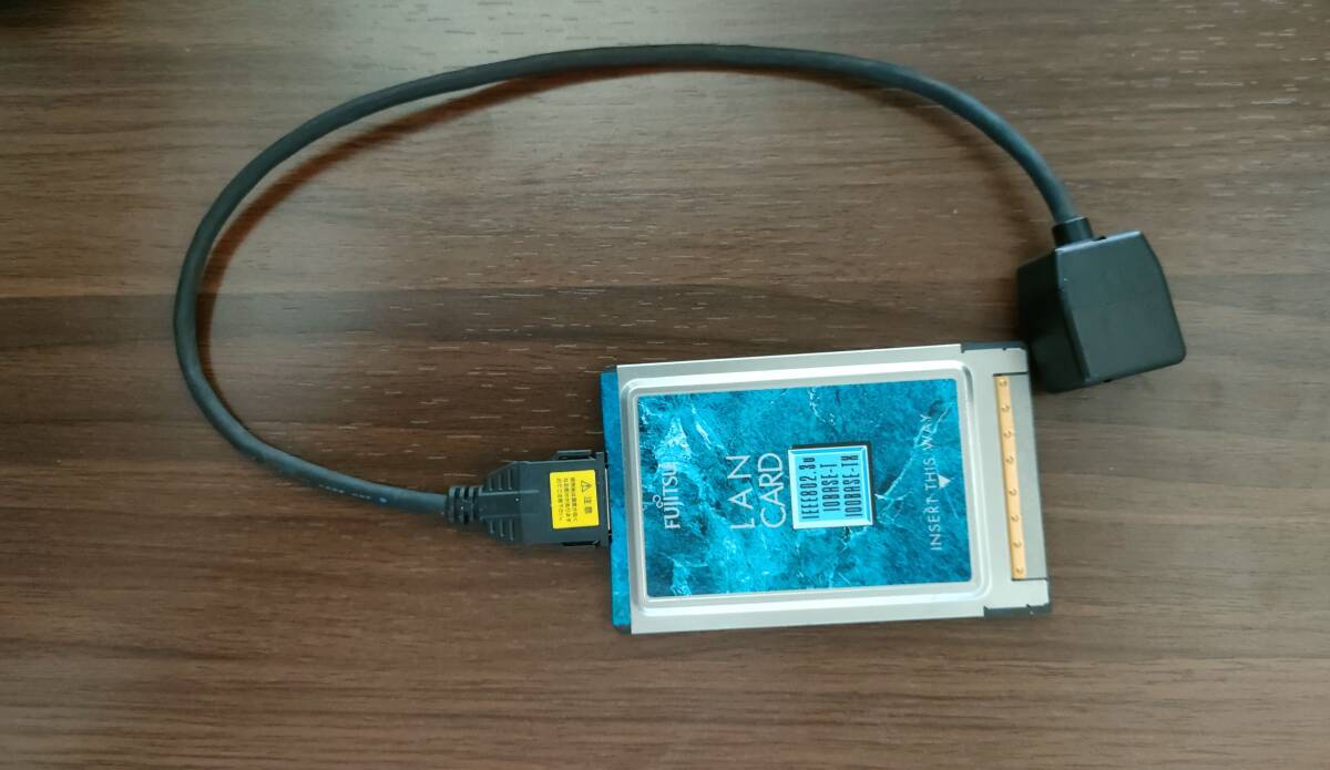 富士通 LAN CARD FMV-184BLANカード(100BASE-TX)【中古】拍卖