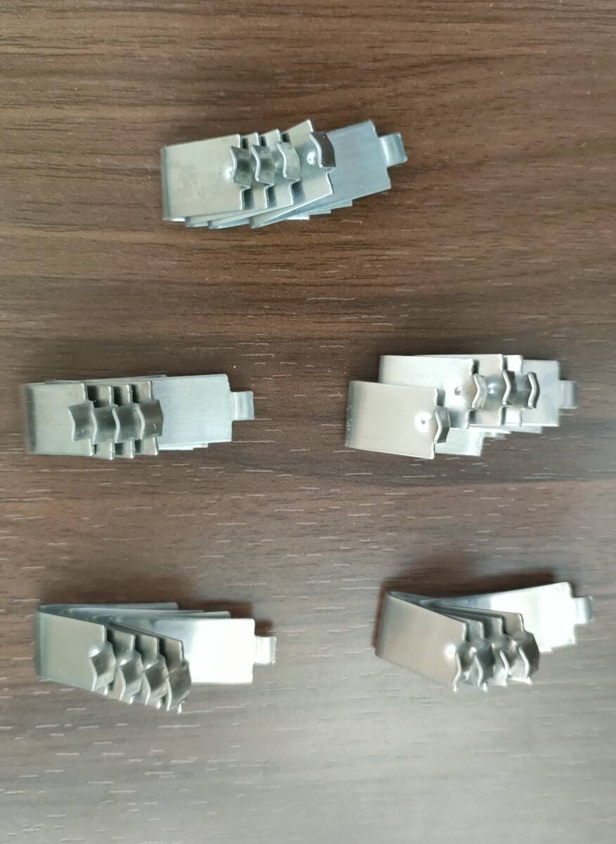 【未使用品・中古)ACE 15ミリ棚柱用棚受け 5段分拍卖