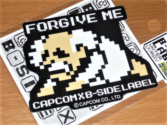 ◆ロックマン ステッカー◆Dr.ワイリー ドット◆B-SIDE LABEL◆カプコン◆拍卖