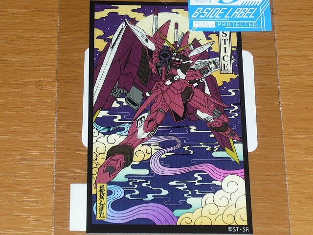 ◆ガンダムSEED ステッカー◆ジャスティスガンダム◆B-SIDE LABEL◆拍卖
