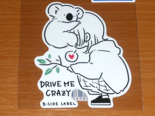 ◆シウチトモミ ステッカー◆コアラブガール◆B-SIDE LABEL◆拍卖