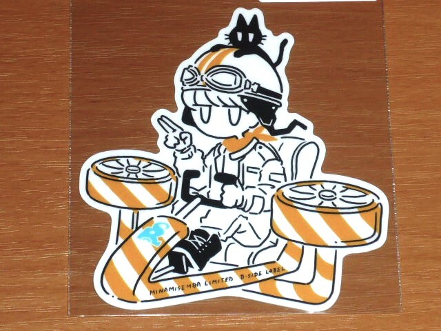 ◆シウチトモミ ステッカー◆限定 南船場◆デフォ空飛ぶクルマ◆B-SIDE LABEL◆拍卖