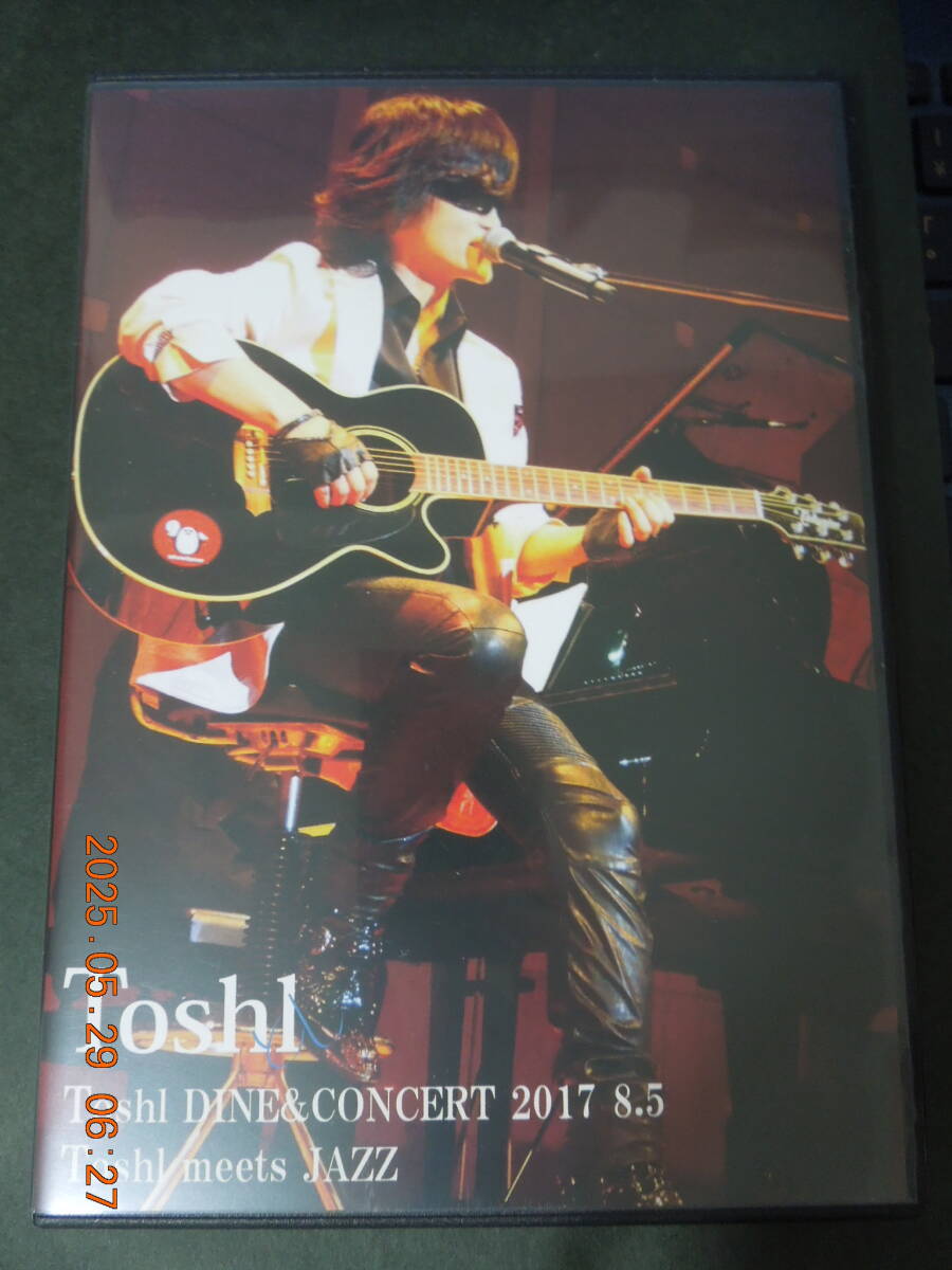 「Toshl / DINE & CONCERT 2017 8.5 Toshl meets JAZZ」DVD 4枚組 / X JAPAN Toshl TOSHI 龍玄とし拍卖