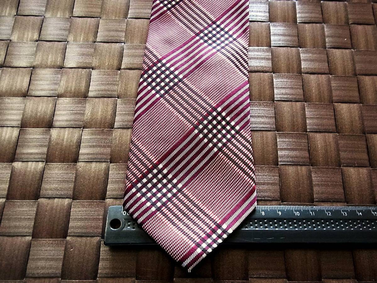 【特選】2240 美品【人気の細ナロータイ】メイル&コー「MALE&Co.」(メール&コー)ネクタイ・シルク100%■202504拍卖