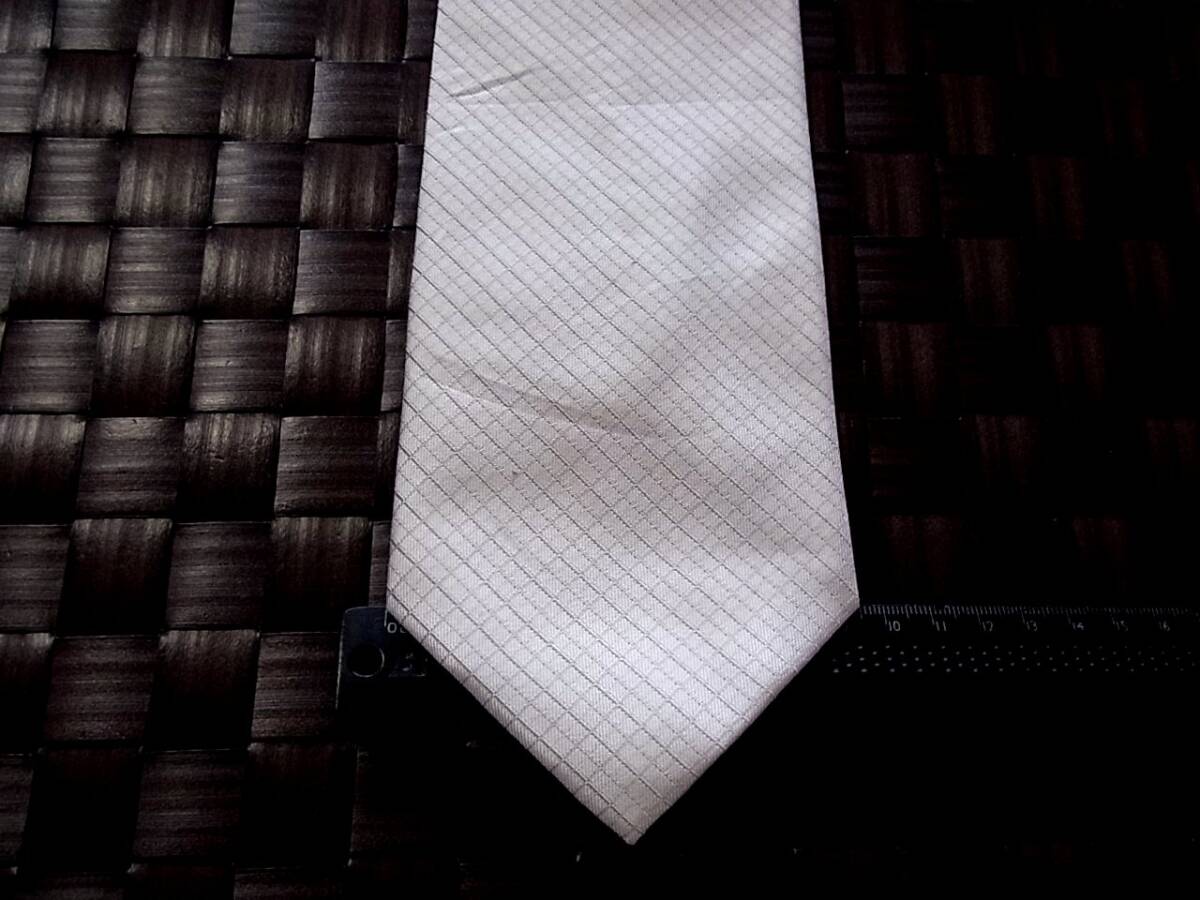 【特選】2308 美品【フォーマル白】TAKA:Q.COM「タカキュー」ネクタイ■202504拍卖