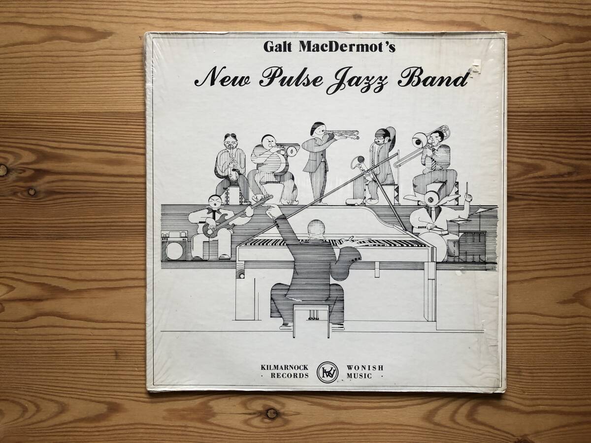 GALT MacDERMOT'S NEW PULSE JAZZ BAND★SAME★シールドを切っただけ極美品★ガルト・マクダーモット★MacDERMOT拍卖