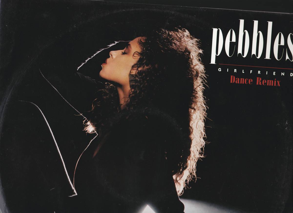 ダンクラ12inch★PEBBLES / Girlfriend (dance remix U.K.盤のみ8:30のロングバージョン)★U.K.盤・MCA★拍卖