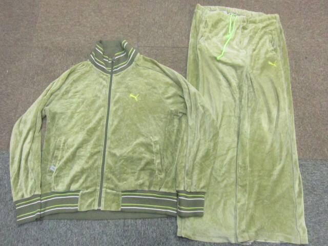 プーマ ベロアジャージ上下セットアップ メンズO XO XXL トラックジャケット&ジャージパンツ 別珍トラックスーツ トレーニング 04129拍卖
