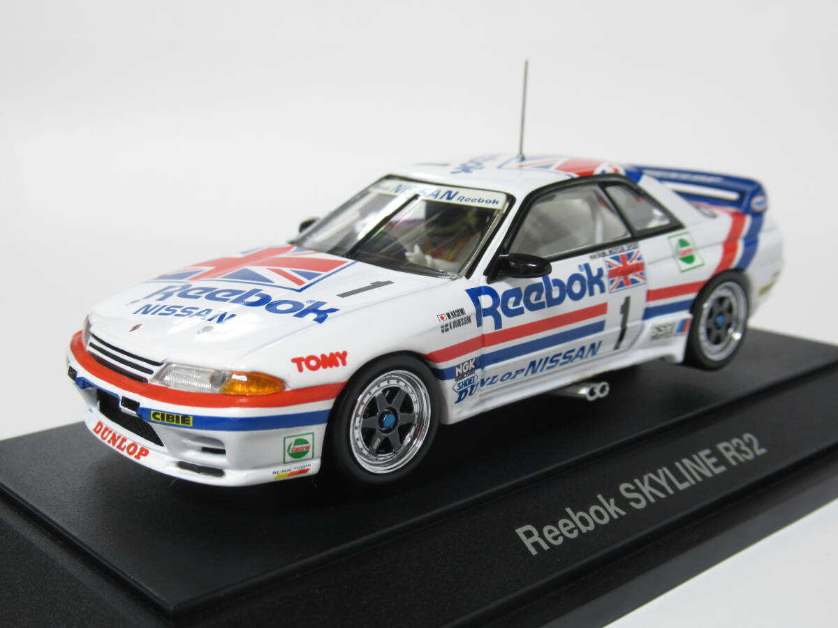 1/43 リーボック スカイライン R32 #1 JTC 1990 トミカエブロ拍卖