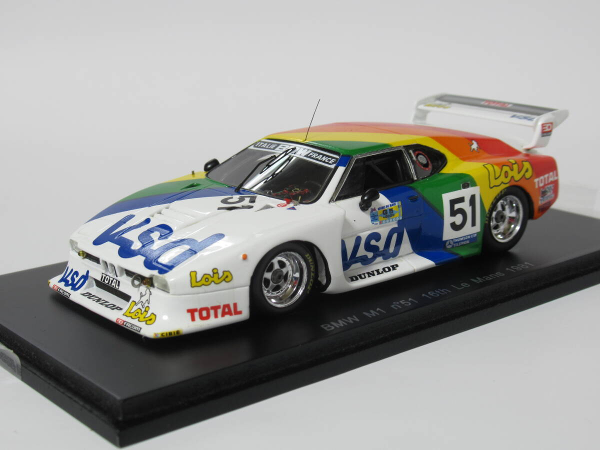 1/43 BMW M1 #51 ルマン 1981拍卖