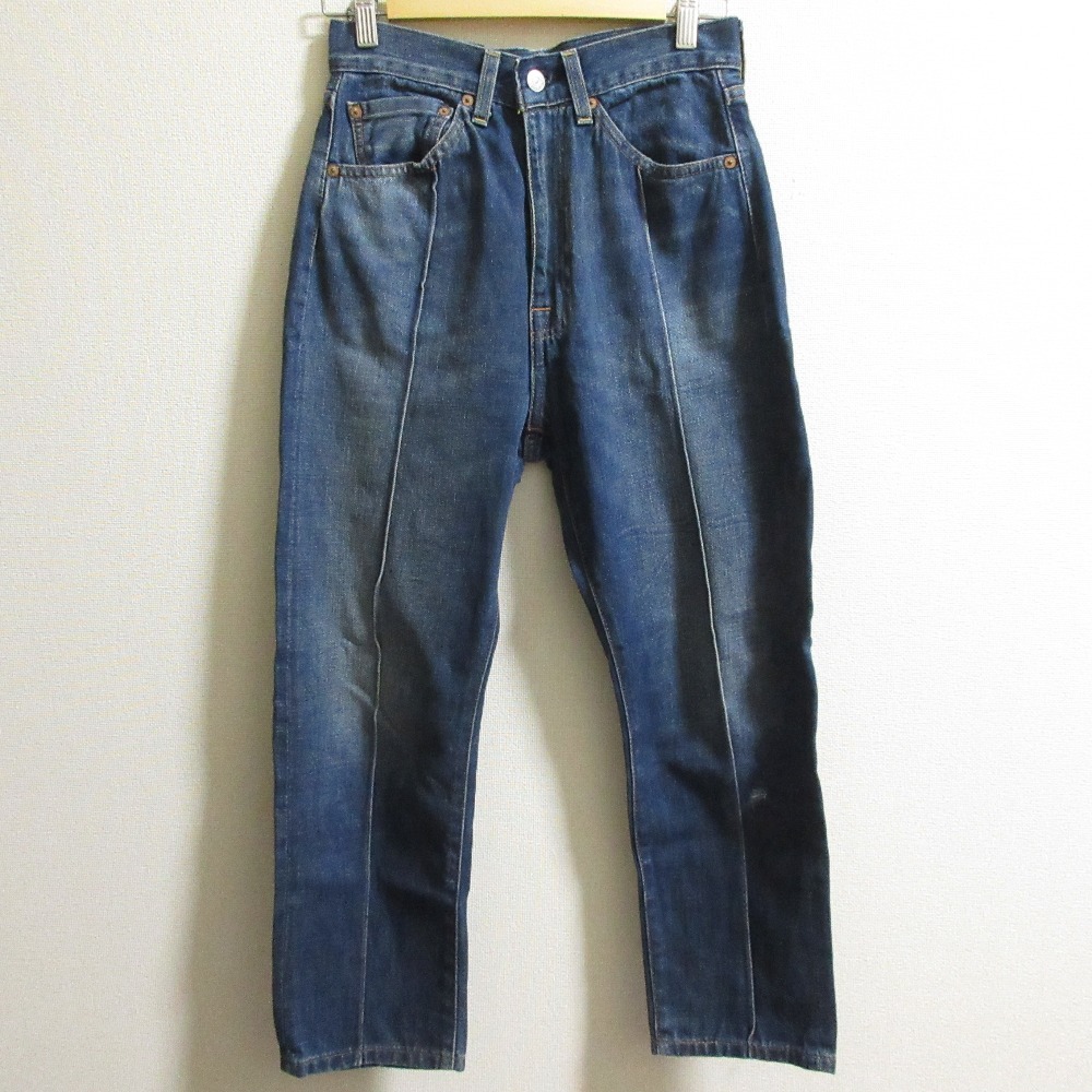 良品 LEVI’S LVC リーバイスヴィンテージクロージング 50s復刻 701デニムパンツ サイズW29 インディゴ拍卖