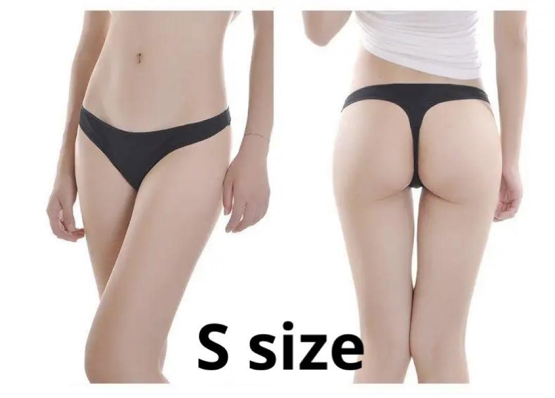 O-13.set割▲200円〜 Tバックショーツ レディース ブラック S拍卖