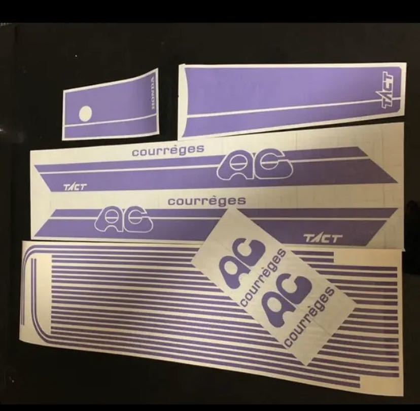 クレタク後期仕様 デカール ラベンダー拍卖