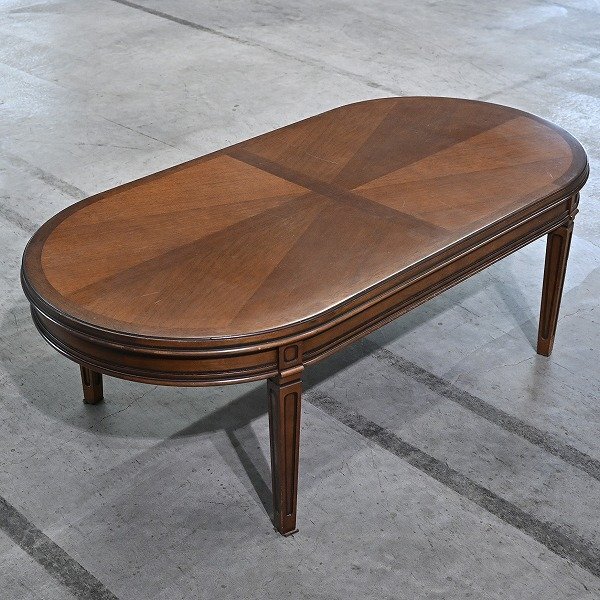 マルニ木工 22万「地中海ロイヤル」センターテーブル ビーチ無垢材 ロー コーヒー 座卓 クラシック アンティーク調 ブナ maruni ROYAL拍卖