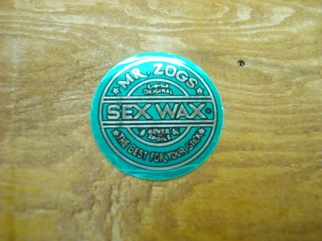 新品 SEX WAX CIRCLE STICKERS(セックスワックスサークルステッカー) 2.5cm グリーンメタリック拍卖