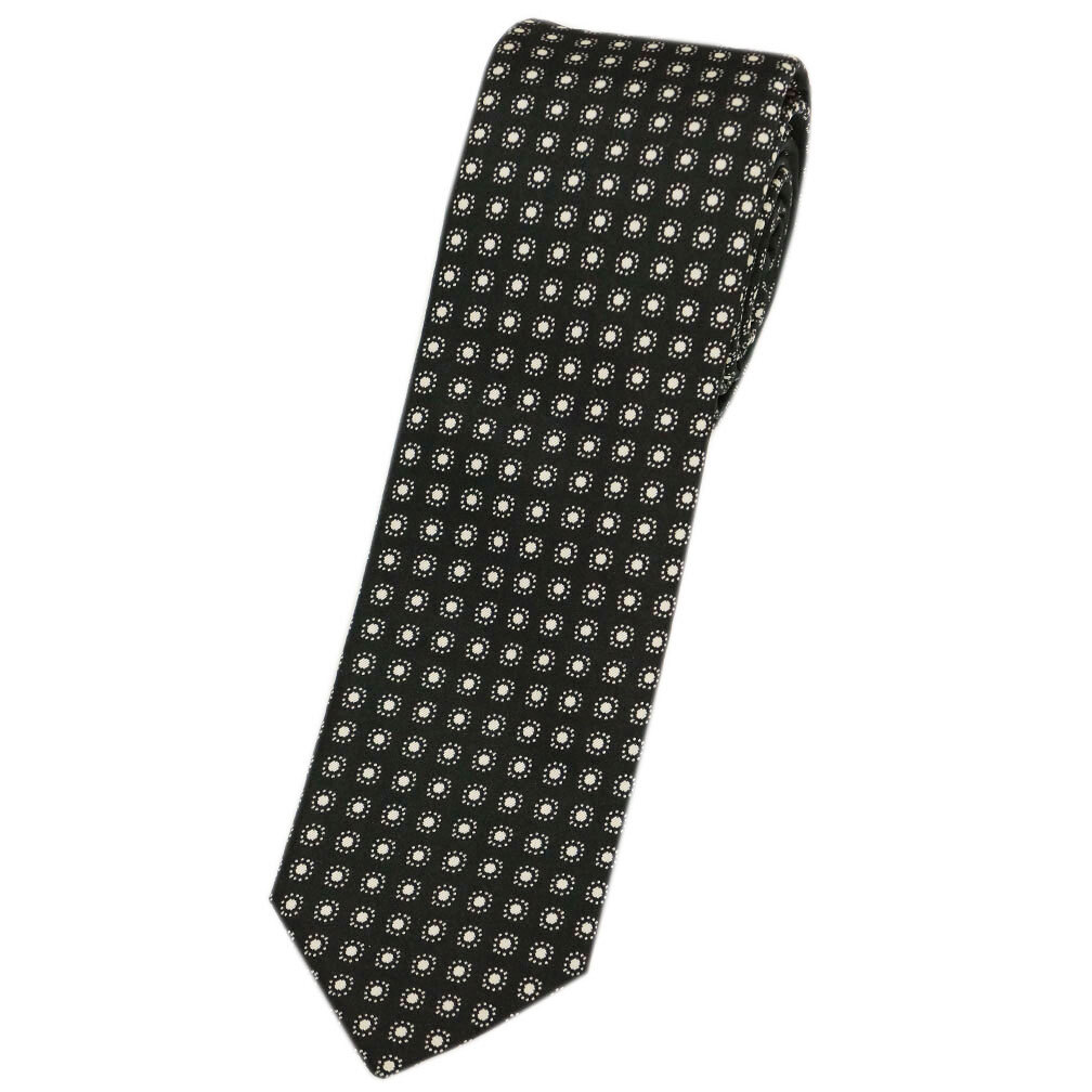 ドルチェ&ガッバーナ ブランド ネクタイ GT149E DOLCE&GABBANA ドルガバ 高級 シルク 100% ナロータイ ブラック 黒 03903拍卖