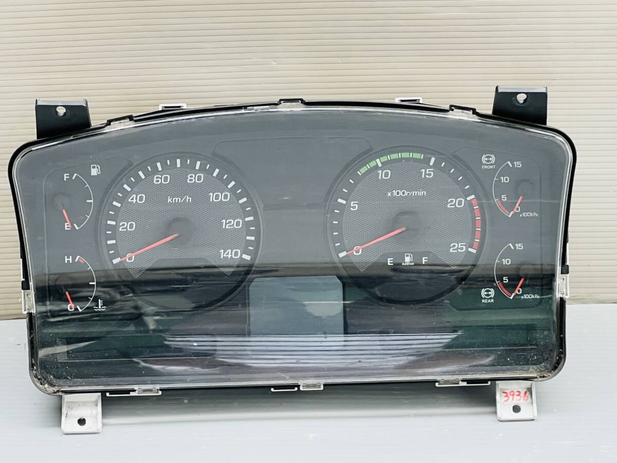 15143N 純正 三菱 ふそう 07 スーパーグレート QPG-FS64VZ スピードメーター MT 用 マニュアル車 ML233936 101拍卖