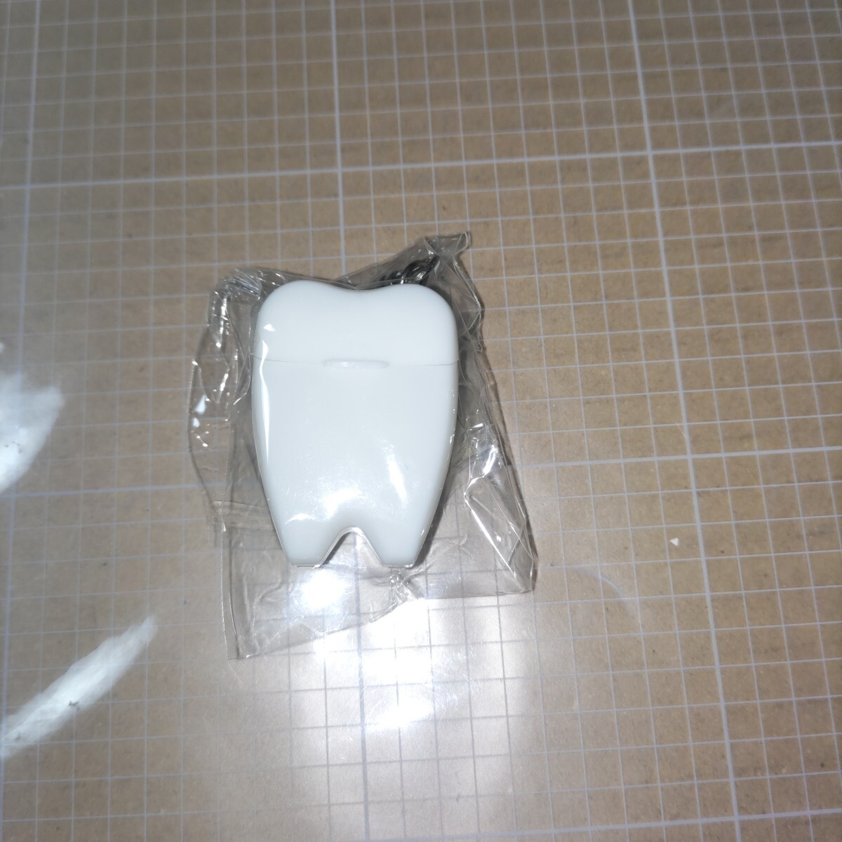 歯形 デンタルフロス キーホルダー 歯間掃除 糸ようじ拍卖