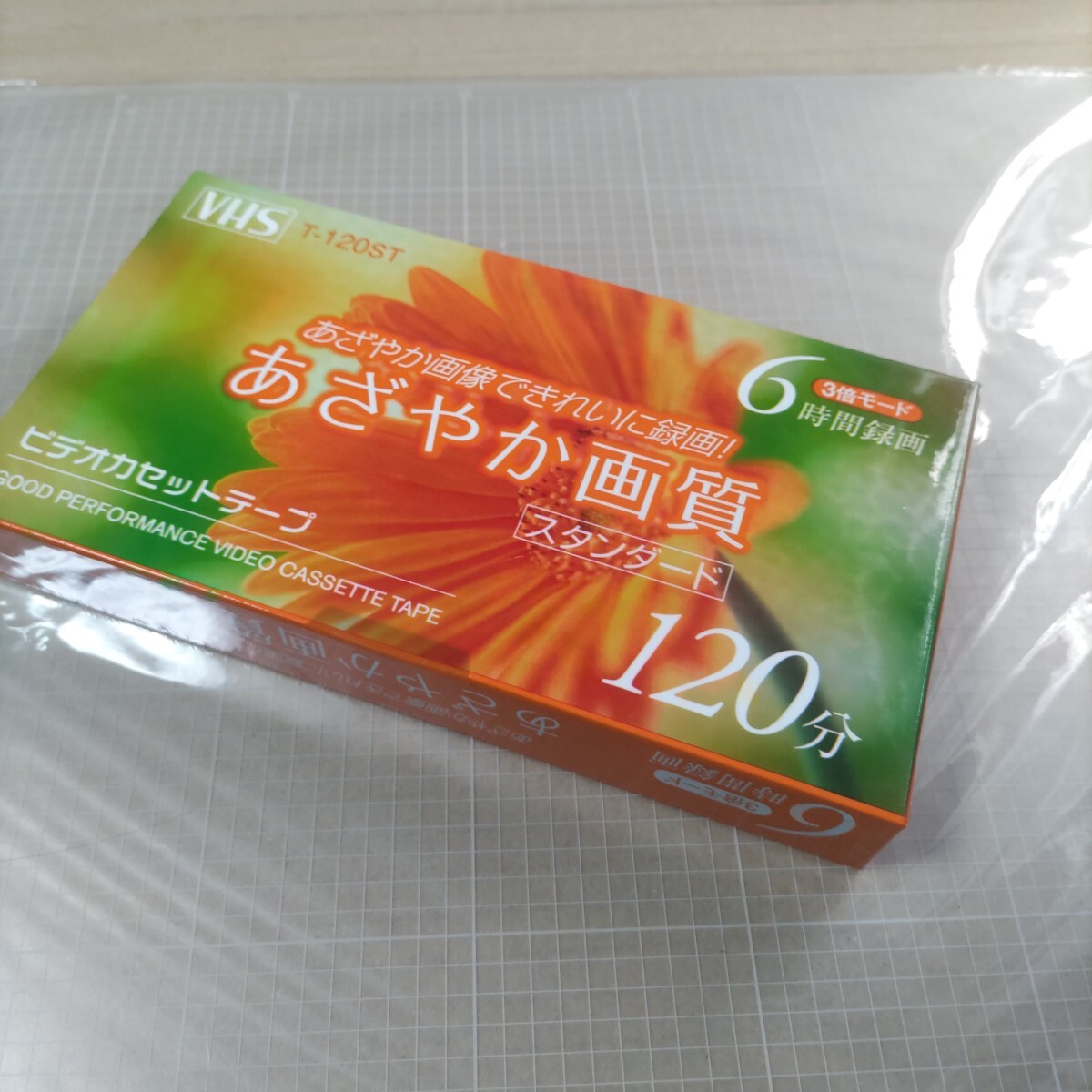 120分 ビデオテープ あざやか画質 スタンダード キャンドゥ 3倍モード6時間録画 テープ(韓国)、組み立て(中国)拍卖