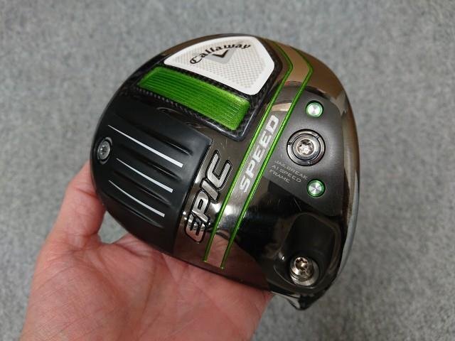 キャロウェイ ツアーバージョン TAFシリアル EPIC SPEED エピック スピード トリプルダイヤモンド ◆◆◆ 9° ドライバー ヘッドのみ 9.0拍卖
