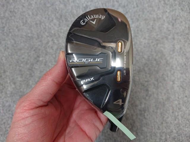 キャロウェイ ツアー支給品 TCFシリアル ROGUE ST MAX ローグST マックス UT ハイブリッド 4H ヘッドのみ 日本仕様 接着タイプ 未使用品拍卖