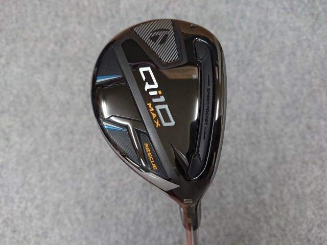 @【中古】 美品! 女性用 テーラーメイド Qi10 Max RESCUE 5U 27° ユーティリティ 純正カーボン ELDOI TM40 (L) 日本仕様 レディース拍卖