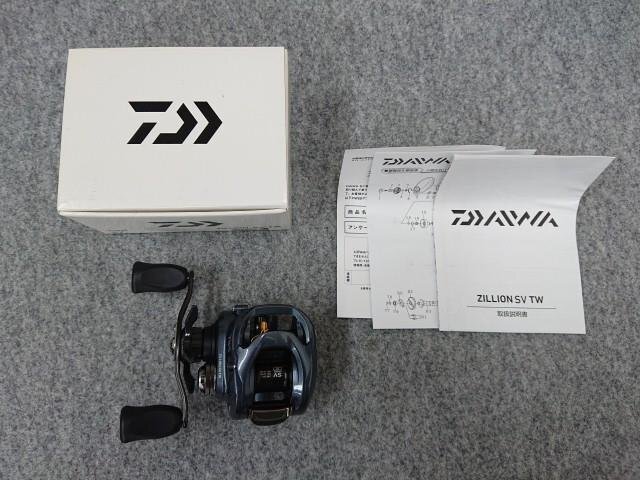 @【未使用品】 ダイワ ジリオンSV TW 1016SV-L (左) ベイトリール ZILLION SW TW拍卖