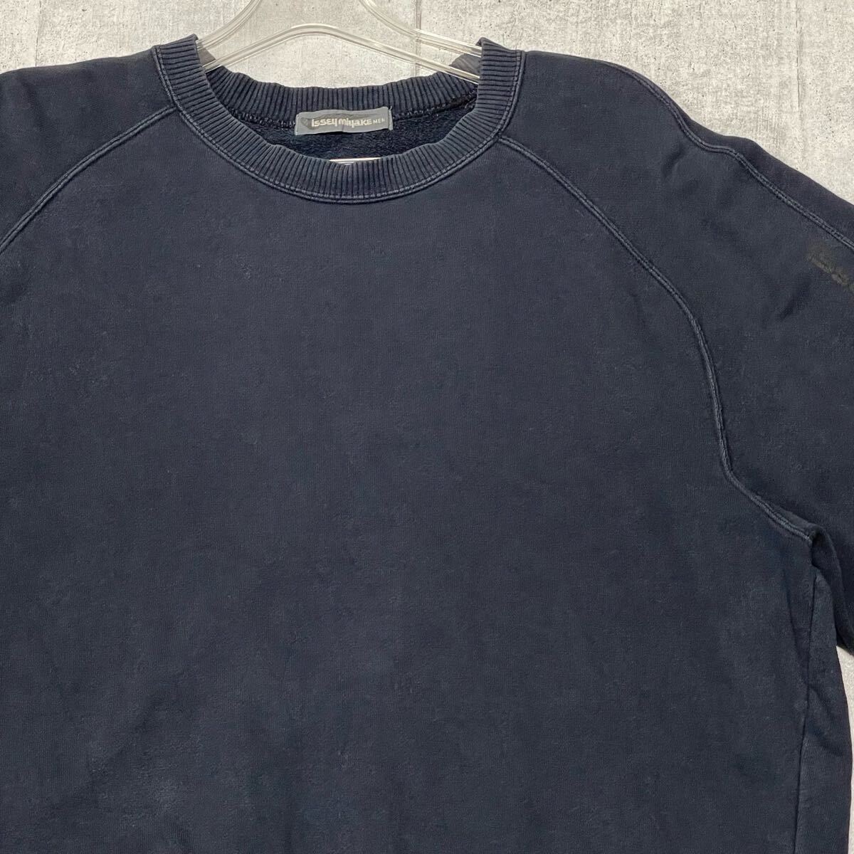 80s ISSEY miyaKE MEN 単色 無地 トレーナー スウェット 80年代 イッセイミヤケメン ヴィンテージ vintage筆タグ シンプル YL2199拍卖