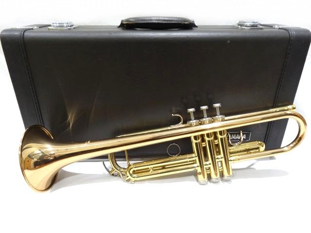 YAMAHA YTR4335G トランペット ヤマハ 管楽器 ◆ 楽器 ハードケース付き 金管楽器 音楽 日本製 吹奏楽 現状品 □ 7E拍卖