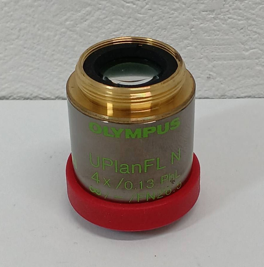 OLIMPUS オリンパス 対物レンズ UPlanFL N 4x/0.13 PhL ∞/0-2/FN26.5 中古品拍卖