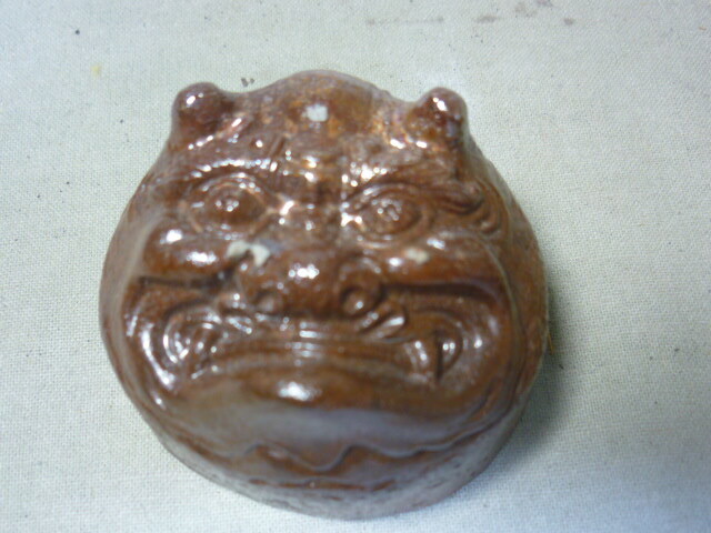 【備前堂・在庫整理】備前鬼ぐい呑E 備前森 煎茶碗にも! 備前焼 手造り 宝瓶 煎茶道具 拍卖