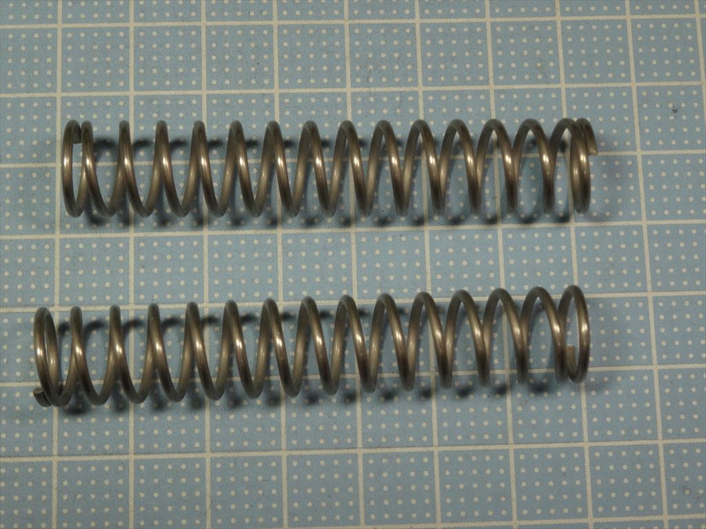 【2本セット】エアコキハンドガン用スプリング SUS製1.4x13x70 【送料140円~】019拍卖