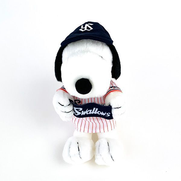 スヌーピー 東京ヤクルトスワローズ マスコット キーホルダー SNOOPY 野球応援グッズ拍卖