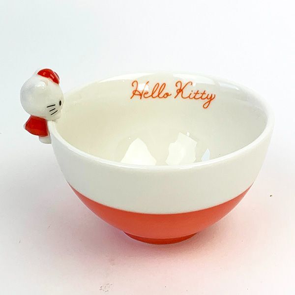 サンリオ ハローキティ のっかりフィギア付き茶碗 食器 ボウル Sanrio拍卖