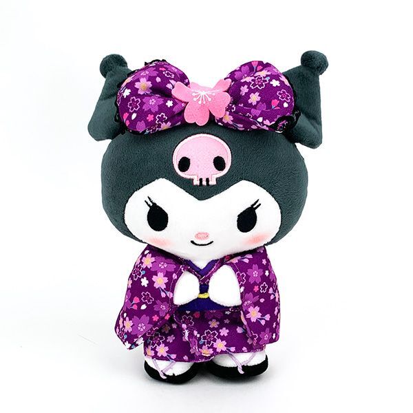 サンリオ ぬいぐるみ S 桜着物 クロミ マスコット 人形 インテリア 和風 着物拍卖