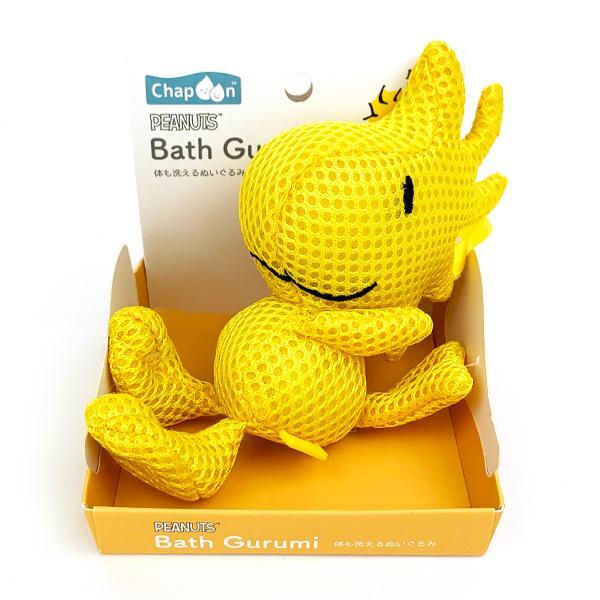 スヌーピー ウッドストック バスぐるみ おもちゃ トイ ぬいぐるみ バスタイム スポンジ バス用品 ベビー キッズ イエロー拍卖