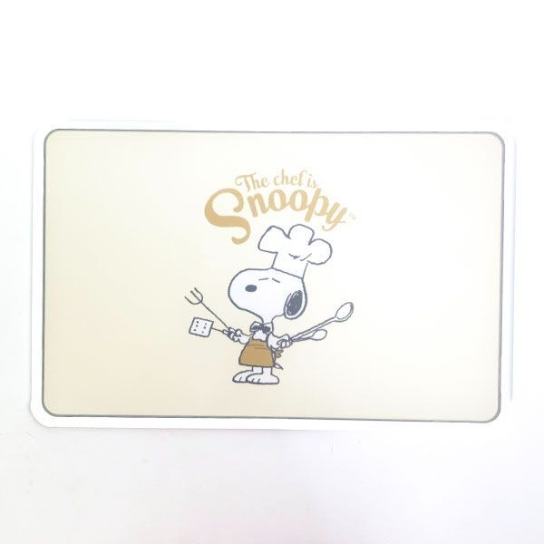 スヌーピー PEANUTS カッティングボード タチ シェフ 日本製拍卖