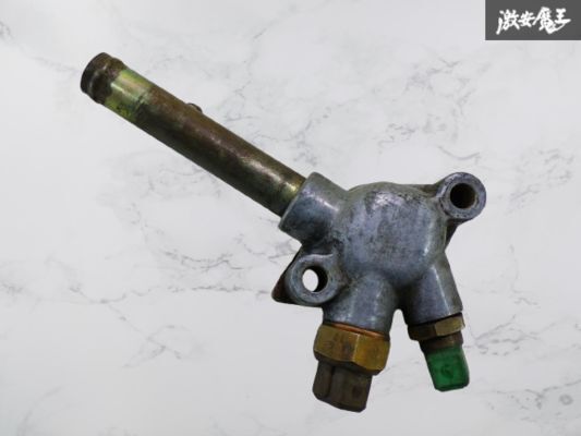 【破損無】 TOYOTA トヨタ 純正 AE86 トレノ レビン 4A-GE 4AG ウォ―ター アウトレット パイプ センサー付き 1個 即納 在庫有 棚拍卖