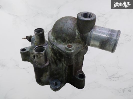 【実働外し】 TOYOTA トヨタ 純正 AE101 レビン トレノ サーモスタッド ハウジング ウォ―ター アウトレット パイプ 即納 在庫有 棚拍卖