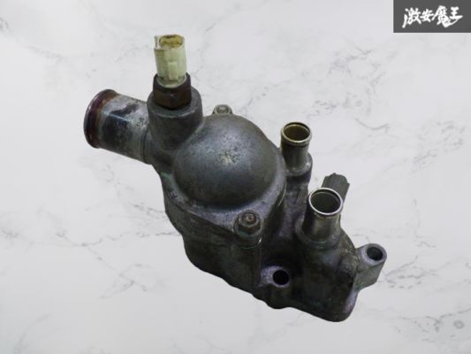 【実働外し】 TOYOTA トヨタ 純正 AE101 トレノ レビン サーモスタッド ハウジング ウォ―ター アウトレット パイプ 即納 在庫有 棚拍卖