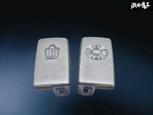 【保証付!!】 トヨタ純正 クラウン ロイヤル アスリート キーレス リモコンキー 3ボタン 実働車外し 2個 ★271451-0500★ 即納 棚9-3-C拍卖