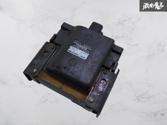 【実動品】 TOYOTA トヨタ 純正 AE86 トレノ レビン イグニッションコイル 1個 4A-GE 4AG 19080-16030 即納 在庫有 棚拍卖