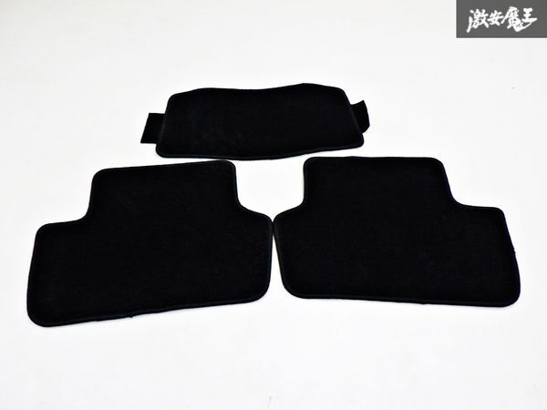 【破れ無】 メルセデスベンツ 純正 W246 Bクラス フロアマット リア フロアカーペット 3枚 セット 黒 即納 在庫有 棚3-4拍卖